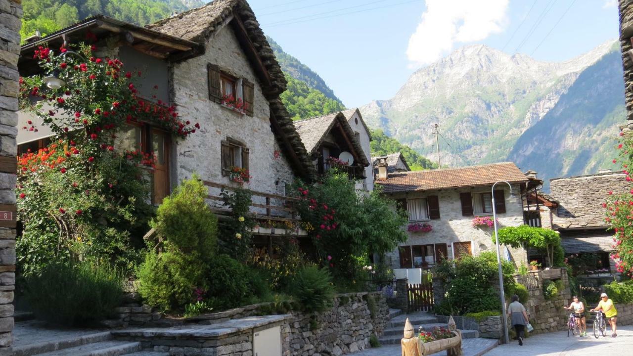 Вилла Rustico Paese Vogorno Экстерьер фото