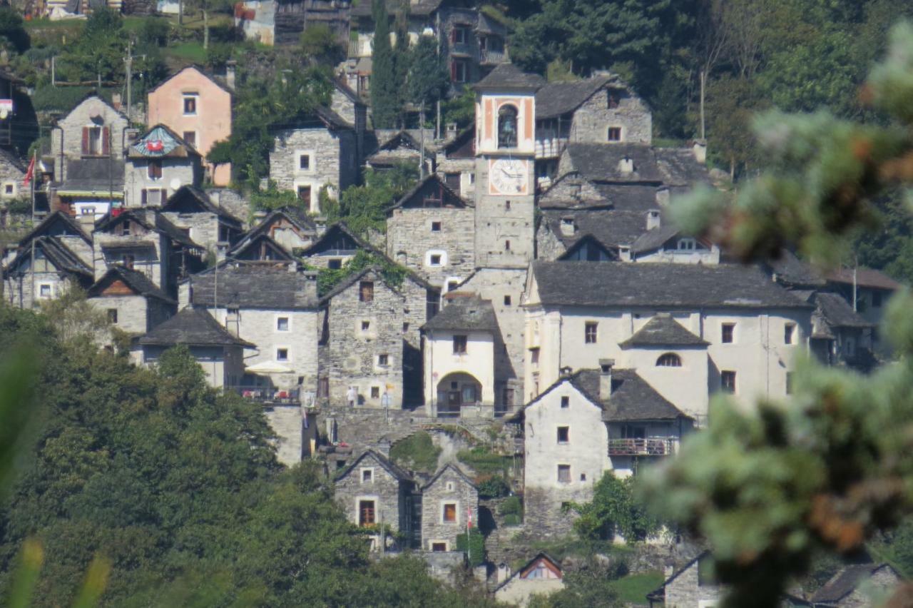 Вилла Rustico Paese Vogorno Экстерьер фото